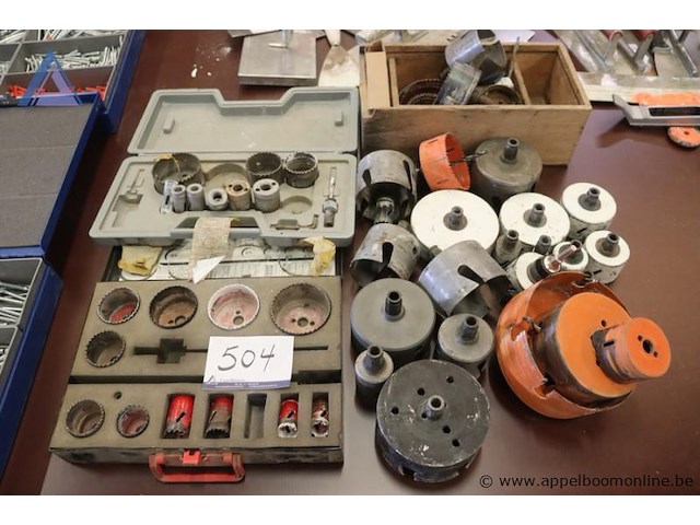 Lot diverse klokzagen - afbeelding 1 van  1