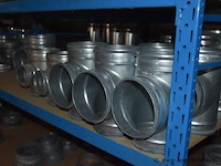 Lot diverse luchtkanalen en toebehoren, wo. gemotoriseerde kleppen, werking niet gekend - afbeelding 3 van  5