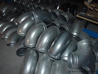 Lot diverse luchtkanalen en toebehoren, wo. gemotoriseerde kleppen, werking niet gekend - afbeelding 4 van  5