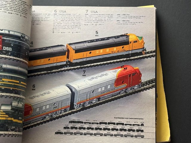 Lot diverse marlin catalogi, trajecten en baanontwerpen - afbeelding 2 van  13