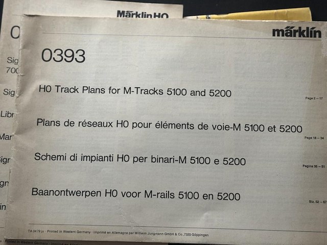 Lot diverse marlin catalogi, trajecten en baanontwerpen - afbeelding 4 van  13