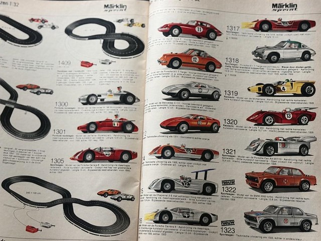 Lot diverse marlin catalogi, trajecten en baanontwerpen - afbeelding 8 van  13