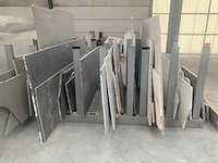 Lot diverse marmers pietra forte tot gris des ardennes - afbeelding 1 van  13