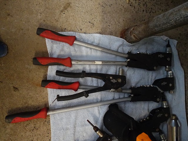 Lot diverse popnageltangen (na te zien) - afbeelding 4 van  7