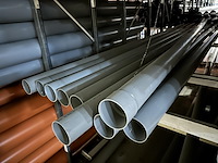 Lot diverse pvc afvoer buizen - dia 100 - afbeelding 2 van  3