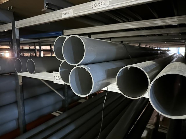 Lot diverse pvc afvoer buizen - dia 100 - afbeelding 3 van  3