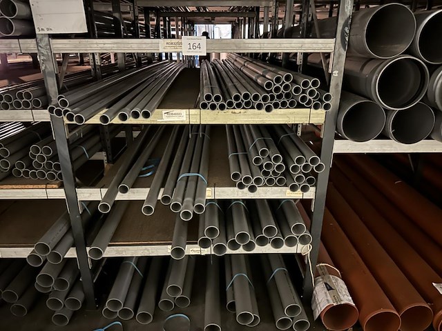 Lot diverse pvc afvoer buizen - dia 32 - 40 - 50 - 75 - afbeelding 1 van  3