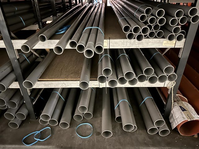Lot diverse pvc afvoer buizen - dia 32 - 40 - 50 - 75 - afbeelding 2 van  3