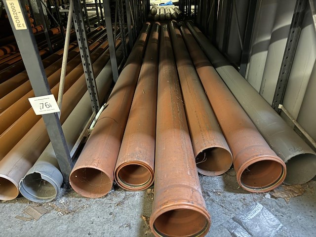 Lot diverse pvc afvoerbuizen - dia 160 & 200 - afbeelding 3 van  6