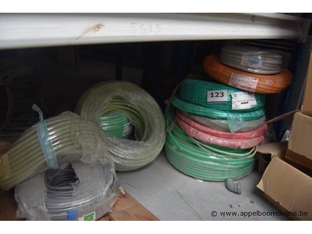Lot diverse rollen elektrakabel, wo. drapflex, dfg16, ø16mm, 100m - afbeelding 1 van  4