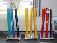 Lot diverse rollen folie, diverse kleuren en types - afbeelding 1 van  4
