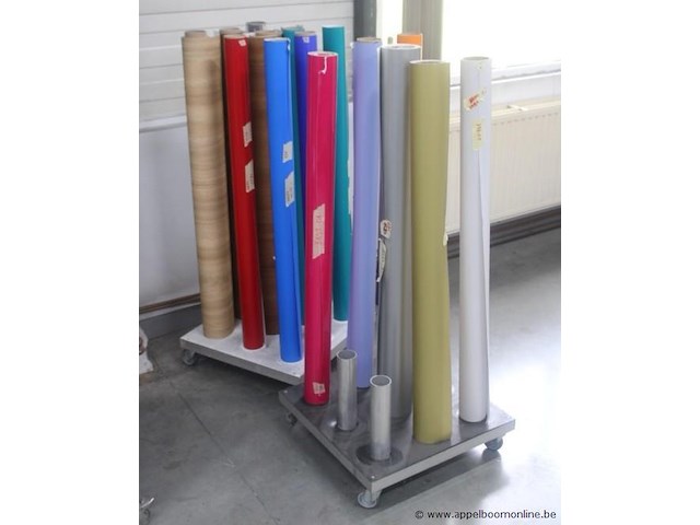 Lot diverse rollen folie, diverse kleuren en types - afbeelding 2 van  4