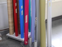 Lot diverse rollen folie, diverse kleuren en types - afbeelding 2 van  4