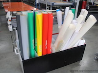 Lot diverse rollen folie, diverse kleuren en types - afbeelding 4 van  4