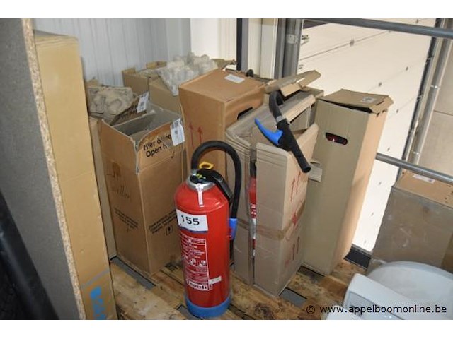 Lot diverse schuimblusser, wo. sicli, 9l, werking niet gekend - afbeelding 1 van  3