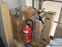 Lot diverse schuimblusser, wo. sicli, 9l, werking niet gekend - afbeelding 1 van  3