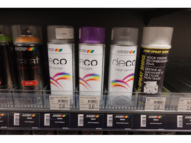 Lot diverse spuitbussen - afbeelding 11 van  14