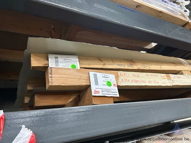 Lot diverse staal en aluminium platen - afbeelding 5 van  5