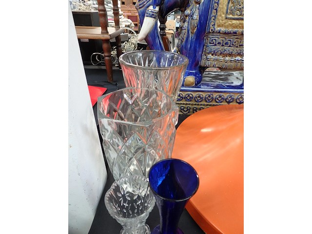 Lot diverse vazen + bierkruk - afbeelding 3 van  3