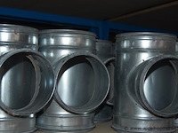 Lot diverse ventilatie onderdelen en materialen, wo. systemair, regelunit tune-e-100-3-m, werking niet gekend - afbeelding 3 van  8