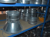 Lot diverse ventilatie onderdelen en materialen - afbeelding 3 van  6