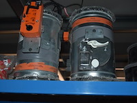 Lot diverse ventilatie onderdelen, wo. luchtkanalen, verloopstukken, t-stukken en kleppen met actuator, systemair, werking niet gekend - afbeelding 5 van  6