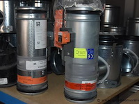 Lot diverse ventilatie onderdelen, wo. stal, articht, interalu, werking niet gekend - afbeelding 2 van  4