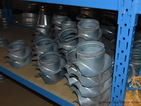 Lot diverse ventilatie onderdelen, wo. stal, articht, interalu, werking niet gekend - afbeelding 4 van  4