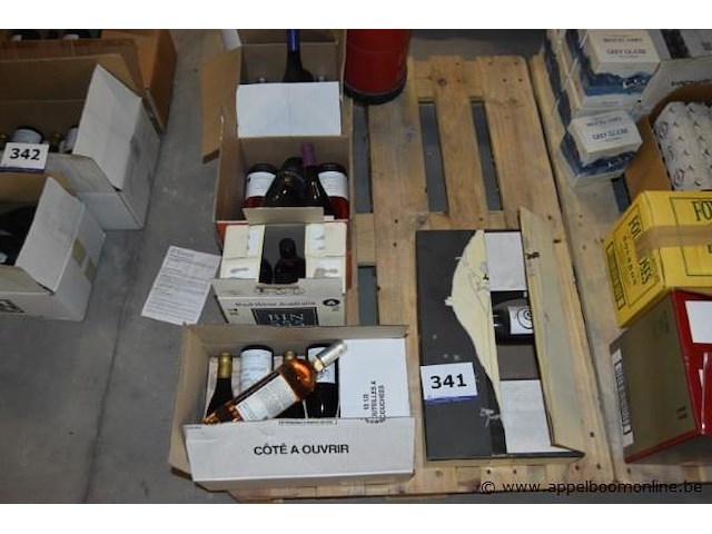 Lot diverse wijn, diverse merken en jaartallen, 75cl - afbeelding 1 van  4