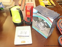 Lot diverse wo. 2 lampen, weegschaal en dustprotect - afbeelding 1 van  1