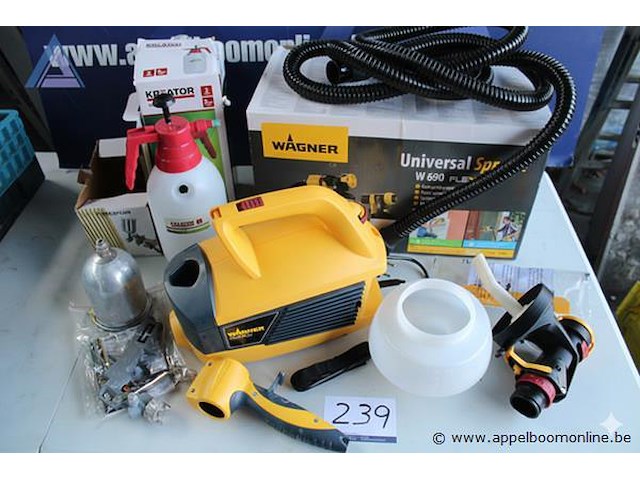 Lot diverse wo spuitunit wagner - afbeelding 1 van  5