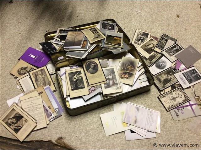 Lot doodsprenten - afbeelding 1 van  1