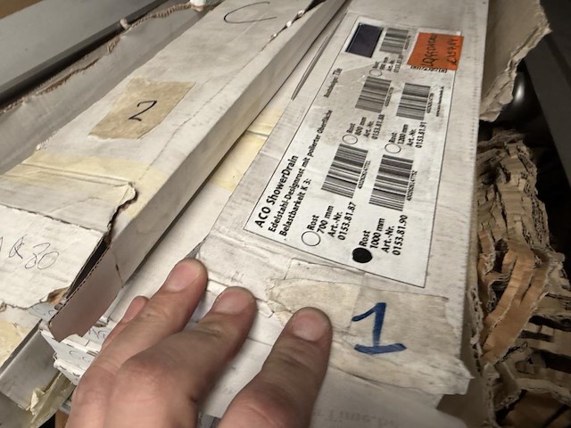 Lot douchegoten / vox finishing trim - afbeelding 4 van  10