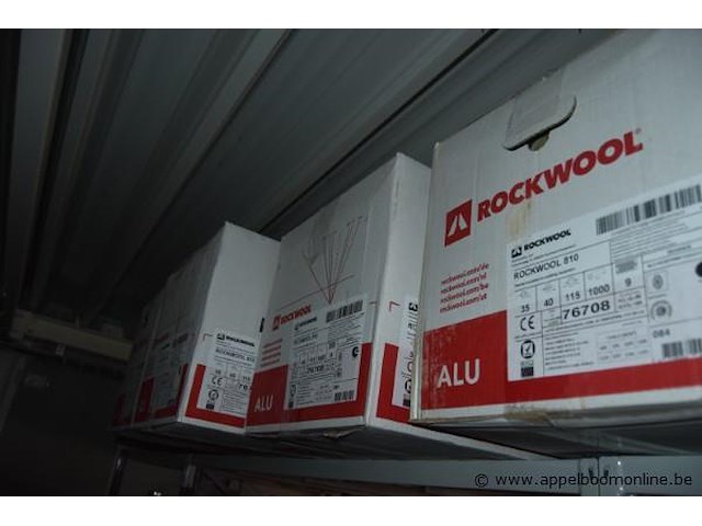 Lot dozen buisisolatie, wo. rockwool, 810, 35/40mm diameter, 1000mm lengte - afbeelding 3 van  10