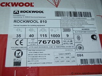Lot dozen buisisolatie, wo. rockwool, 810, 35/40mm diameter, 1000mm lengte - afbeelding 5 van  10