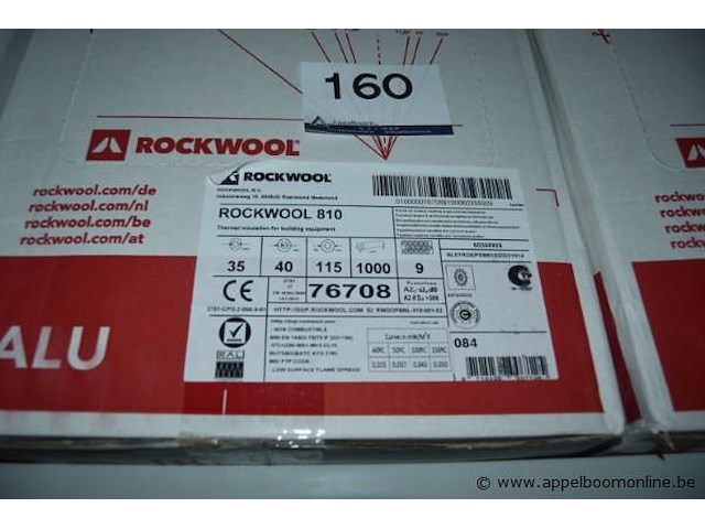 Lot dozen buisisolatie, wo. rockwool, 810, 35/40mm diameter, 1000mm lengte - afbeelding 9 van  10
