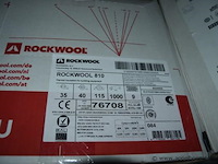 Lot dozen buisisolatie, wo. rockwool, 810, 35/40mm diameter, 1000mm lengte - afbeelding 10 van  10