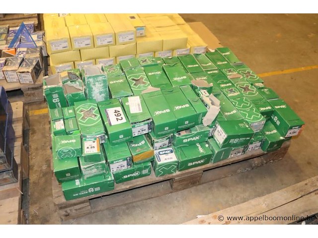 Lot dozen schroeven - spax - diverse maten - afbeelding 2 van  2
