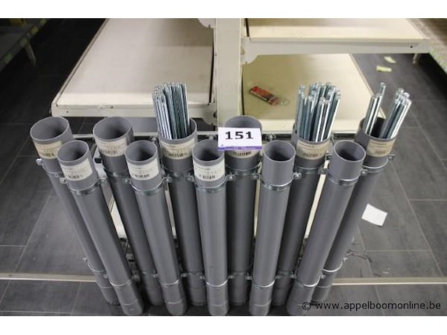 Lot draadstangen - afbeelding 1 van  1