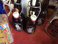 Lot drankflessen (leeg) divers - afbeelding 2 van  3