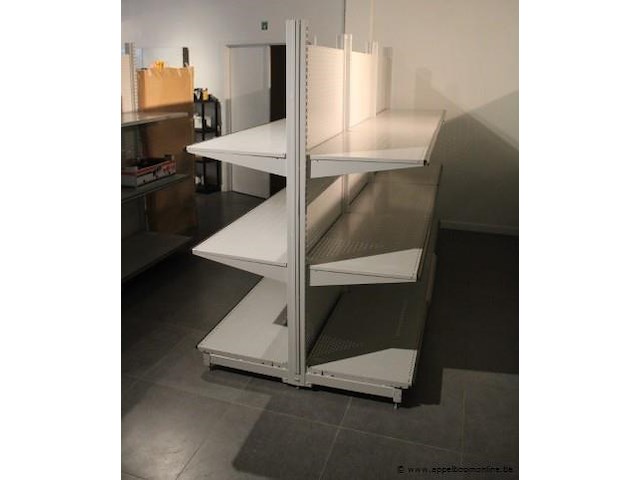 Lot dubbele gondolastelling met inhoud - afbeelding 2 van  4