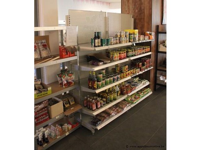 Lot dubbele gondolastelling met inhoud - afbeelding 3 van  4