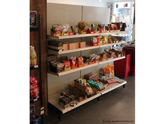 Lot dubbele gondolastelling met inhoud - afbeelding 4 van  4