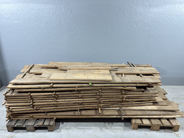 Lot eiken planken diverse lengtes (+/- 50st) - afbeelding 3 van  4