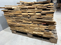 Lot eiken planken diverse lengtes (+/- 50st) - afbeelding 4 van  4