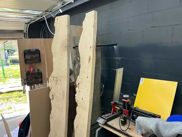 Lot eiken planken hardhout - afbeelding 2 van  7