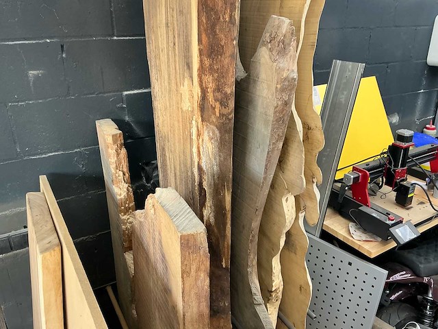 Lot eiken planken hardhout - afbeelding 3 van  7