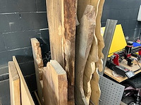 Lot eiken planken hardhout - afbeelding 3 van  7