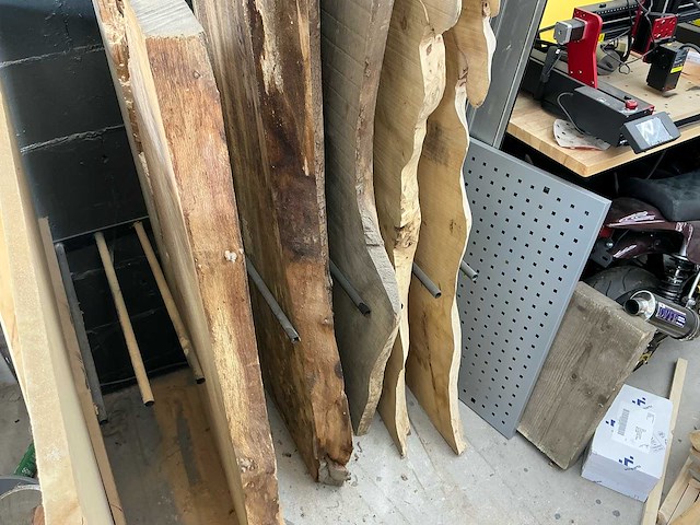 Lot eiken planken hardhout - afbeelding 4 van  7