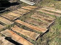 Lot eiken planken hardhout - afbeelding 2 van  7